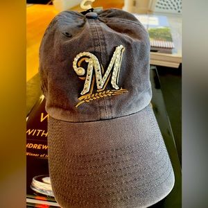 Milwaukee Brewers Women’s  bedazzled baseball hat